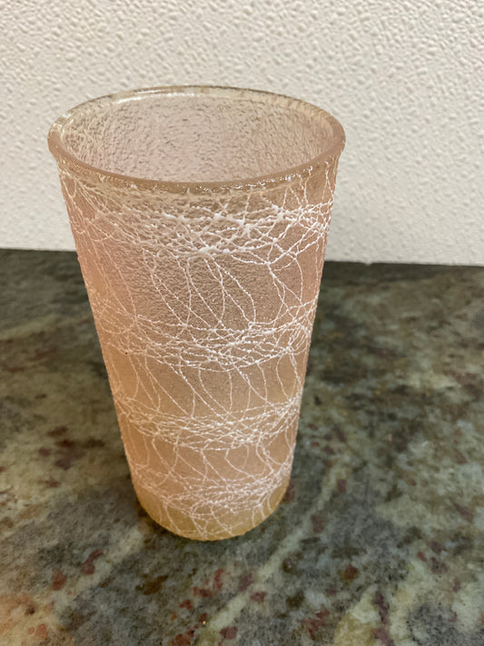 Vintage Spaghetti Rubber Glass