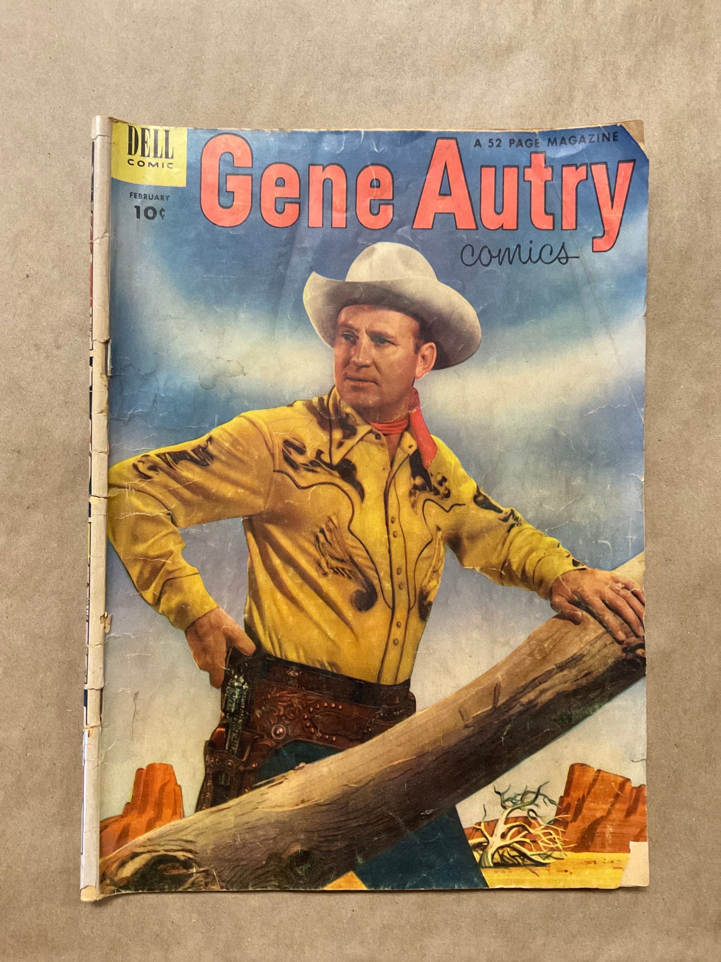 Vintage Gene Autry February 1953 Comic Book