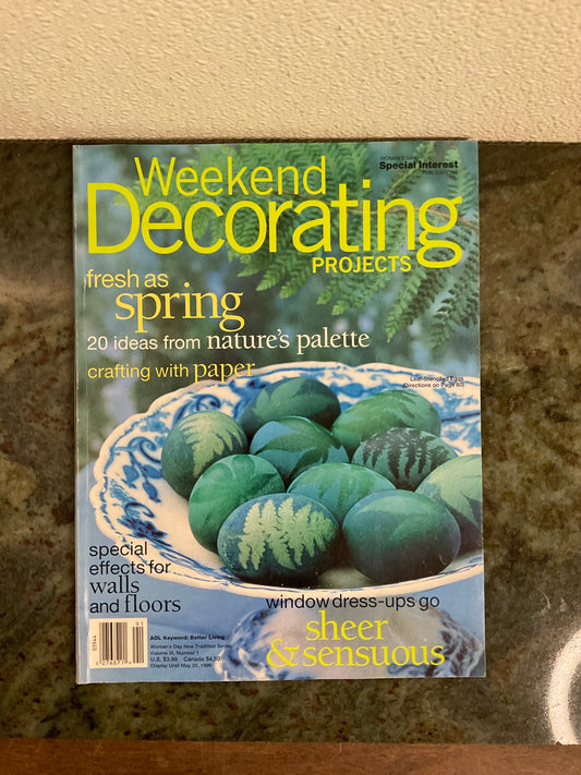 Weekend Decorating Projects 1999