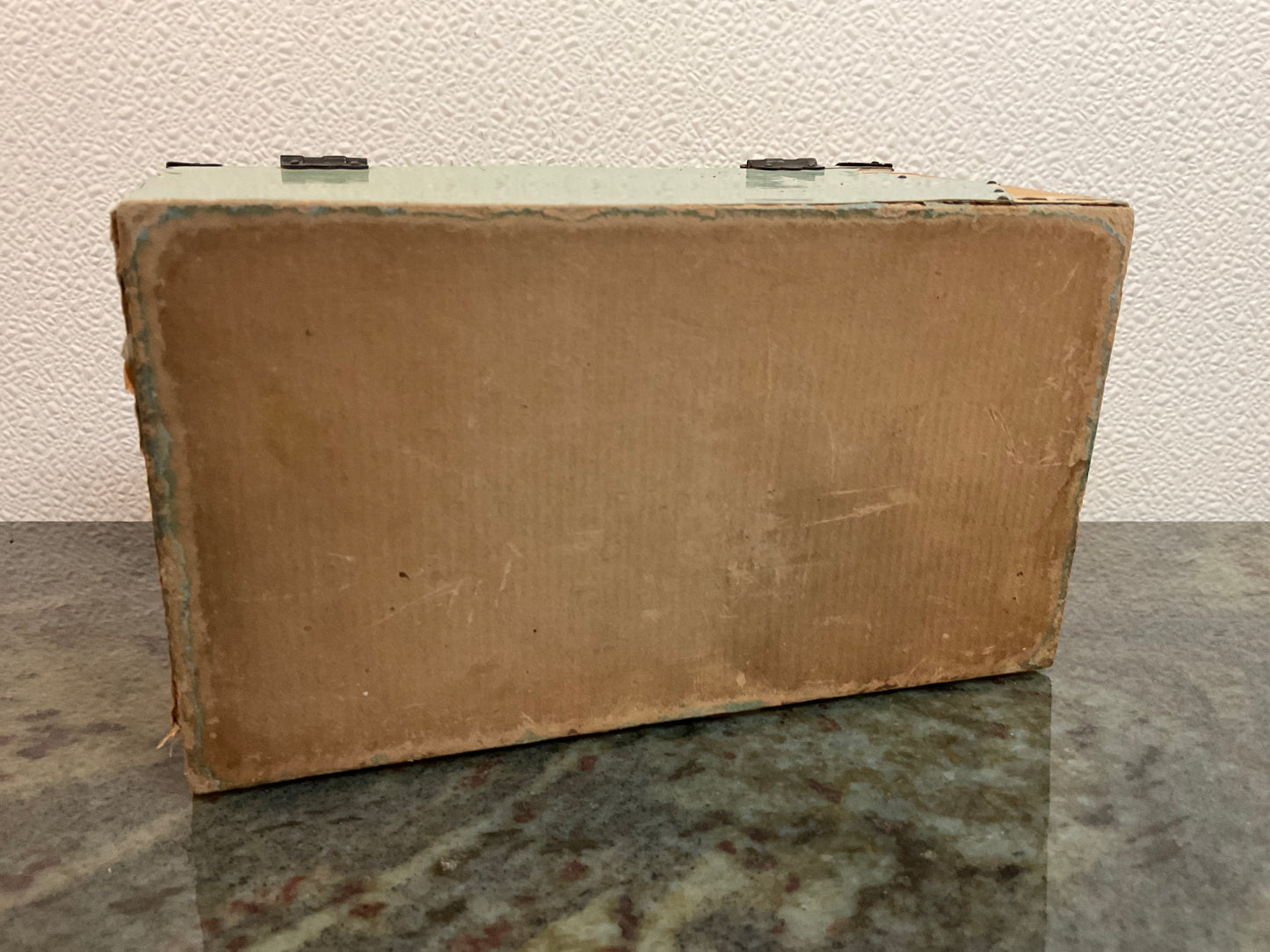 Vintage Wooden Divided Keepsake Box