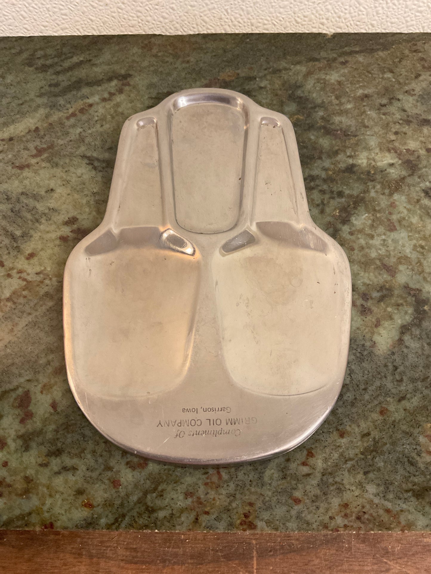 Vintage Garrison Iowa Promotional Spoon Rest