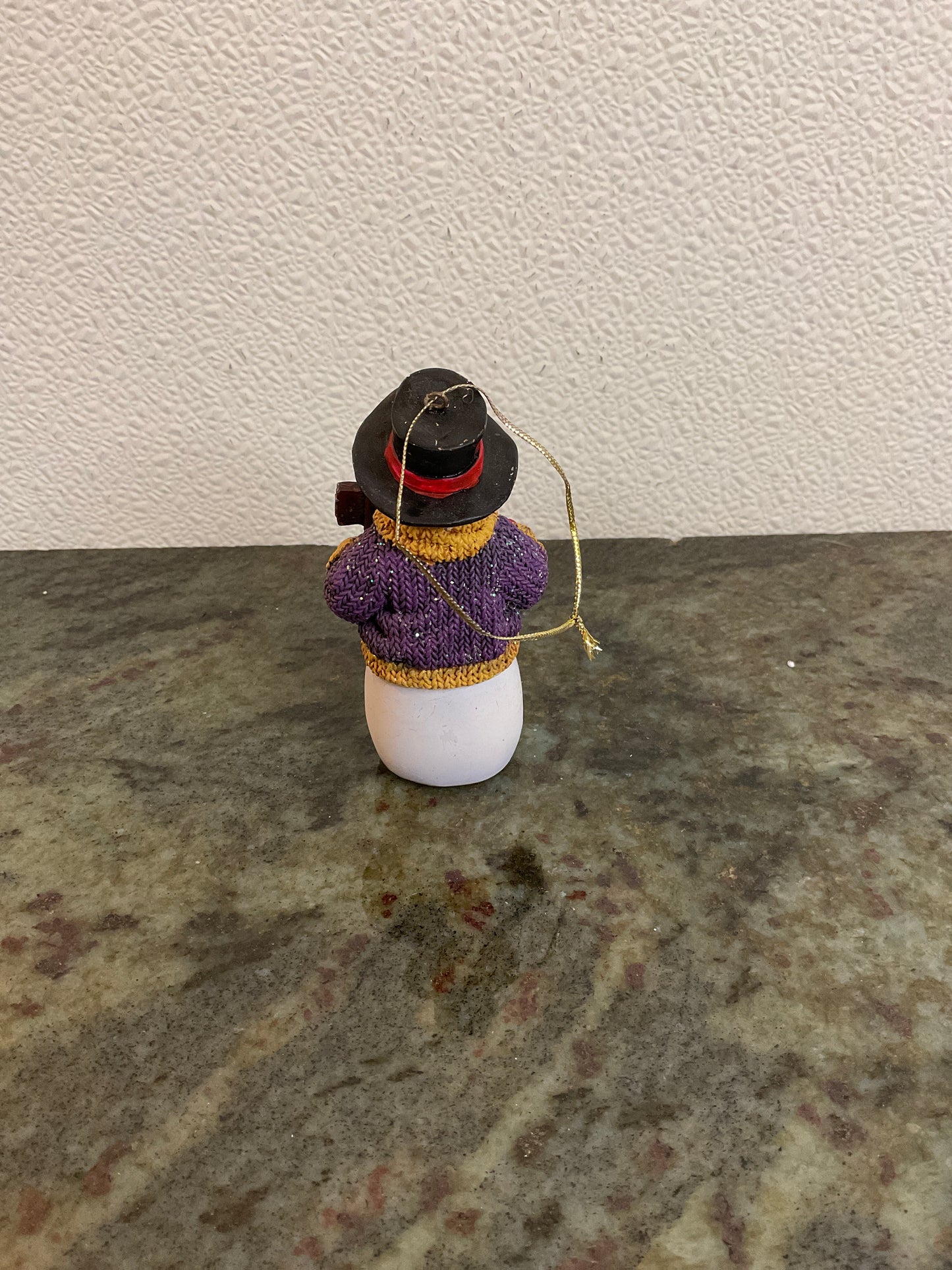 Hand Painted Snowman Ornament