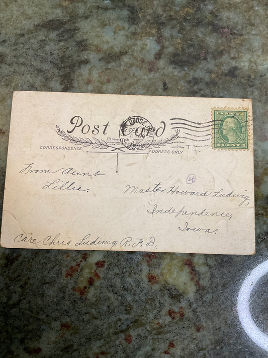 Vintage Valentine Postcard