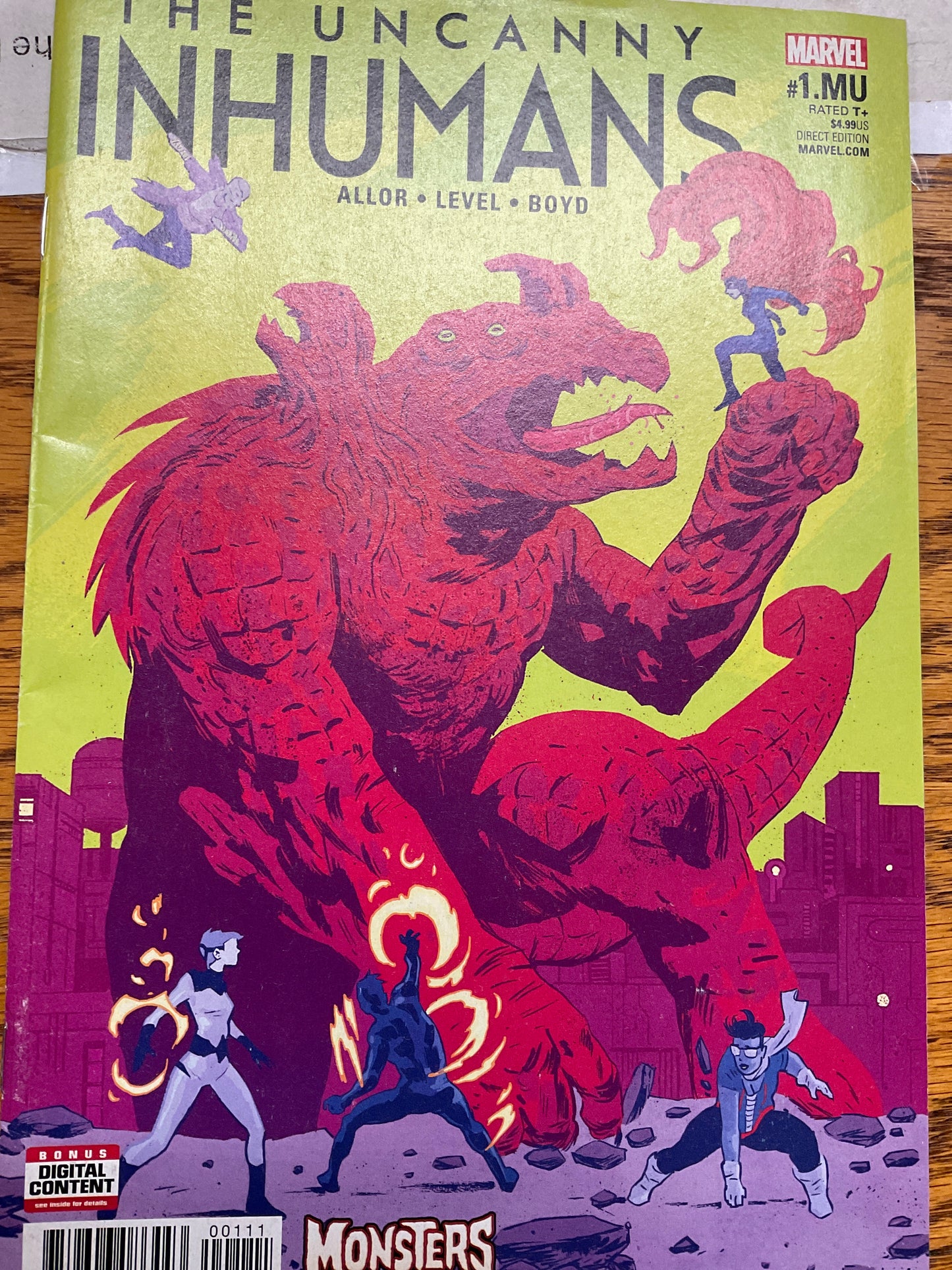 Comic Book The Uncanny Inhumans