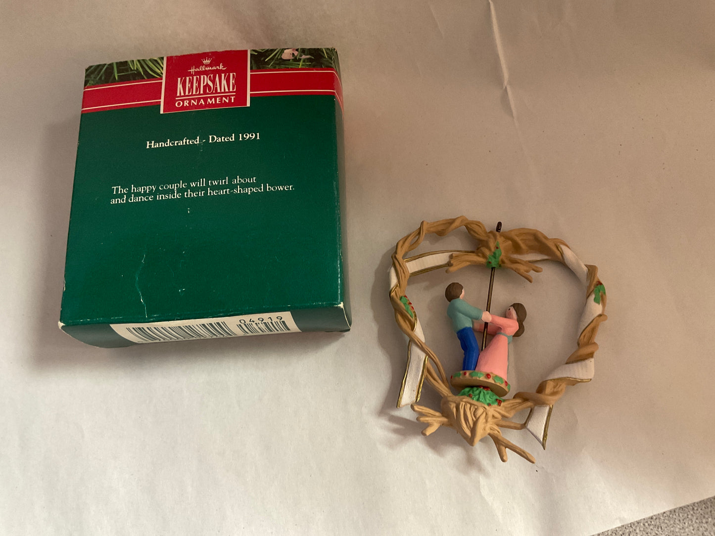 Hallmark Ornament Our First Christmas Together 1991