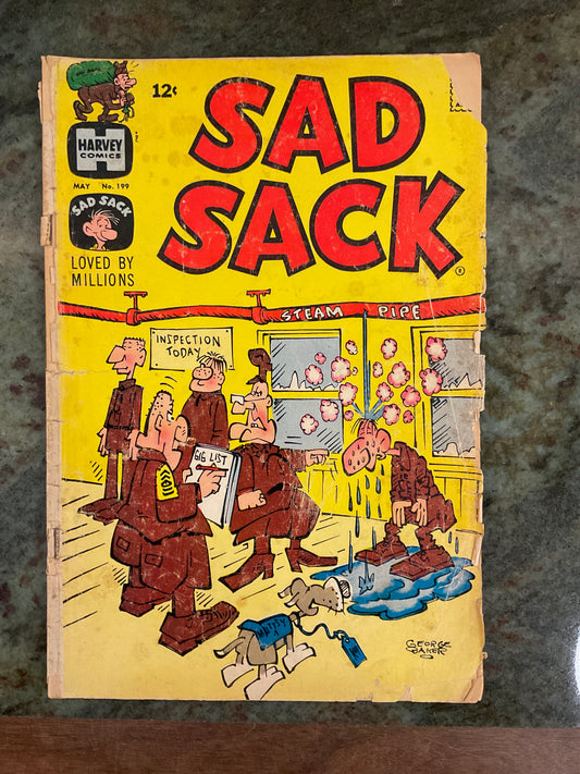 Comic Book Sad Sack May #199