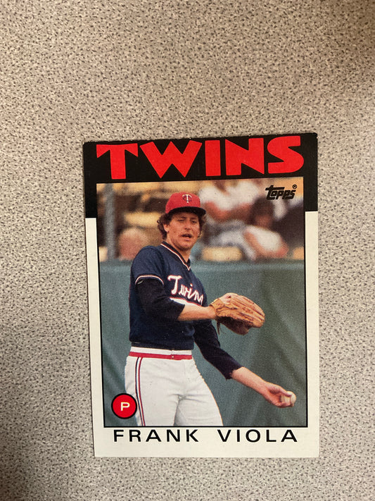 Baseball Card Frank Viola