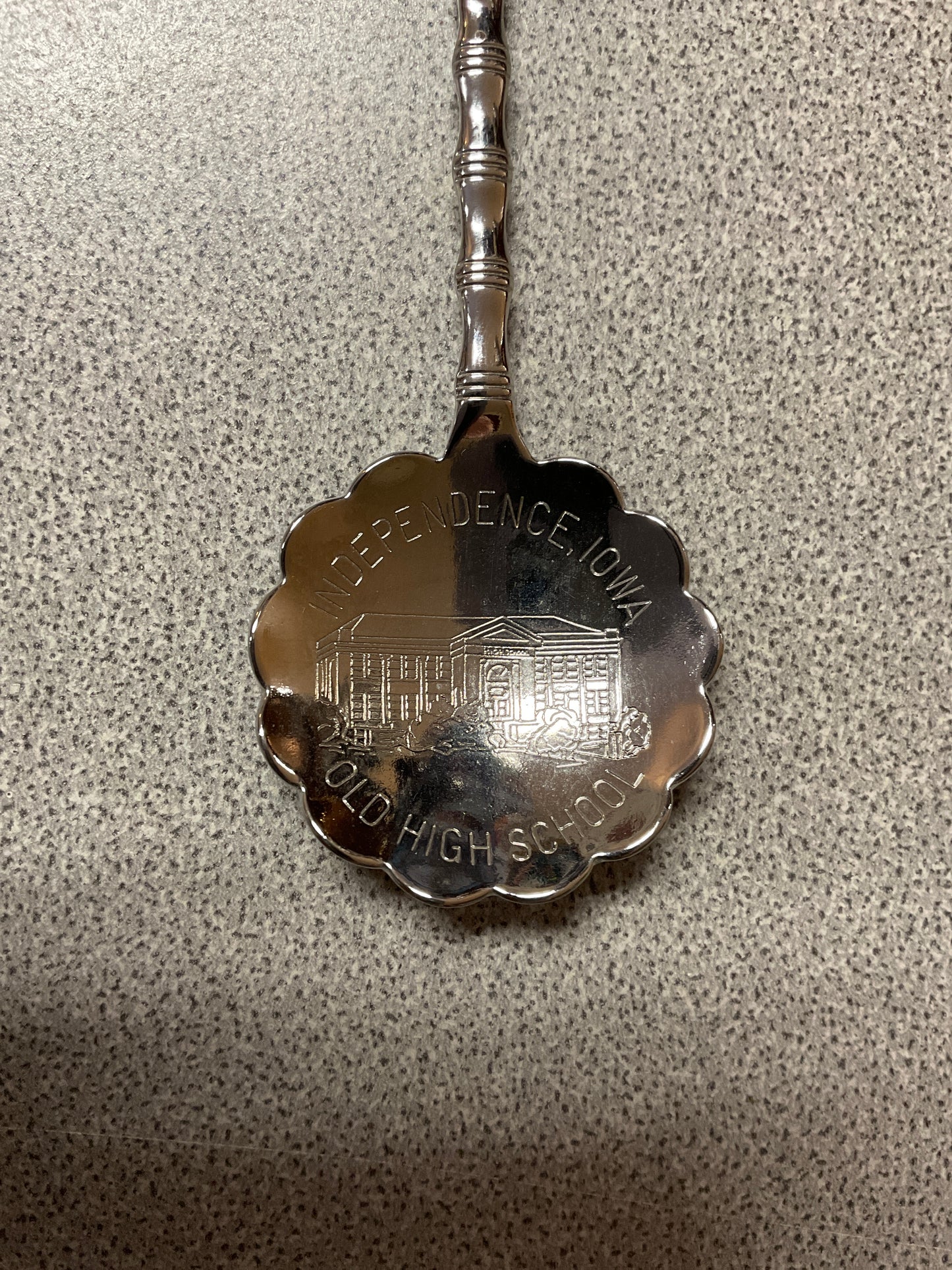 1983 Independence Iowa Old High School Souvenir Spoon