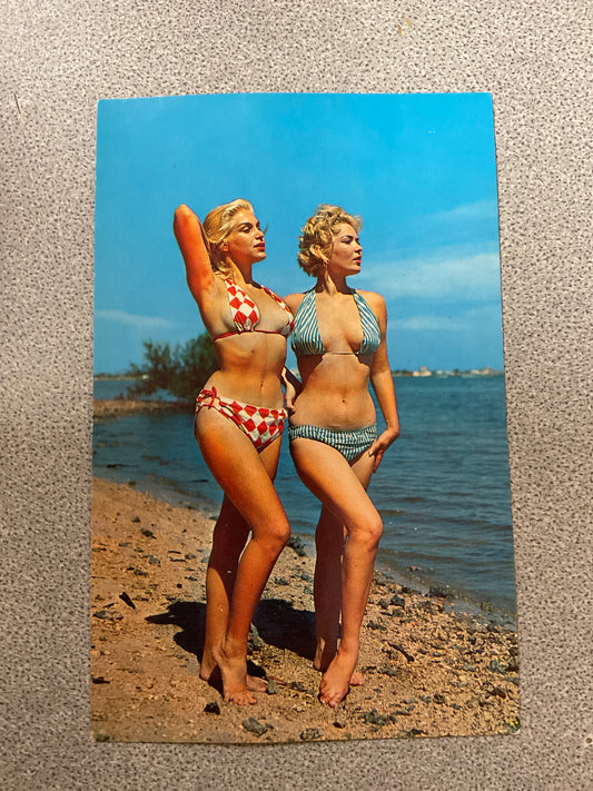 Postcard 2 Women Models