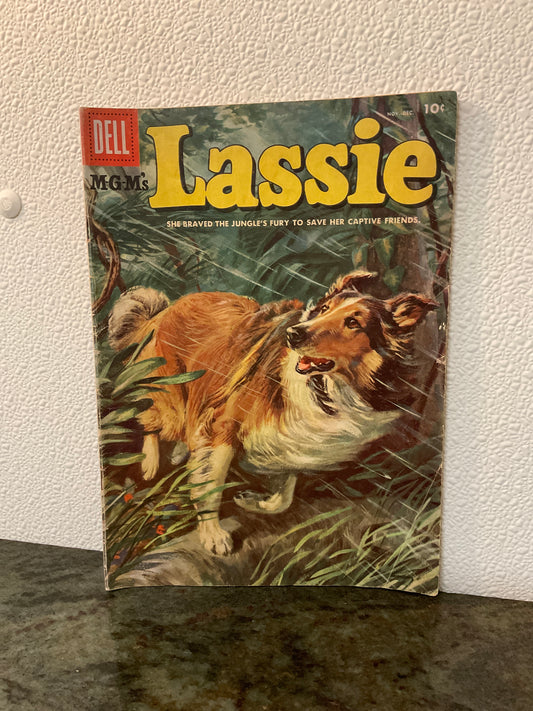 Lassie Nov. - Dec. 1955 Comic Book