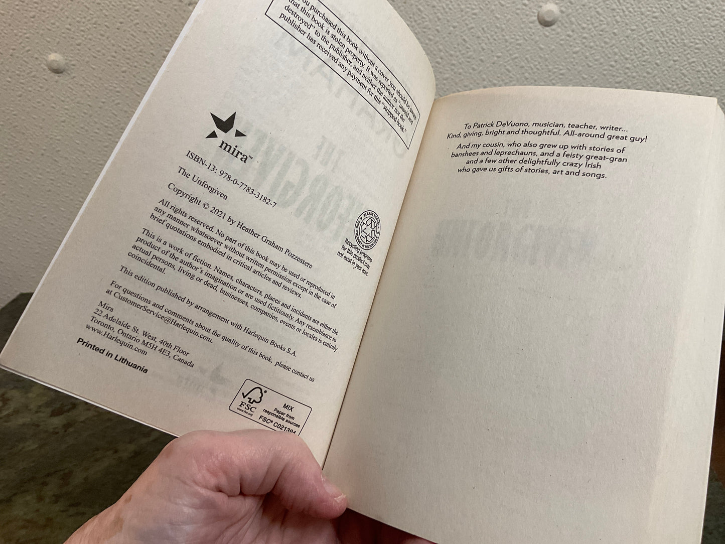 Book The Unforgiven