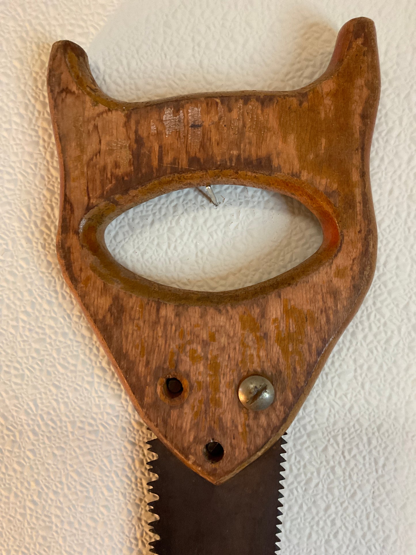 Vintage Double-Sided Hand Saw