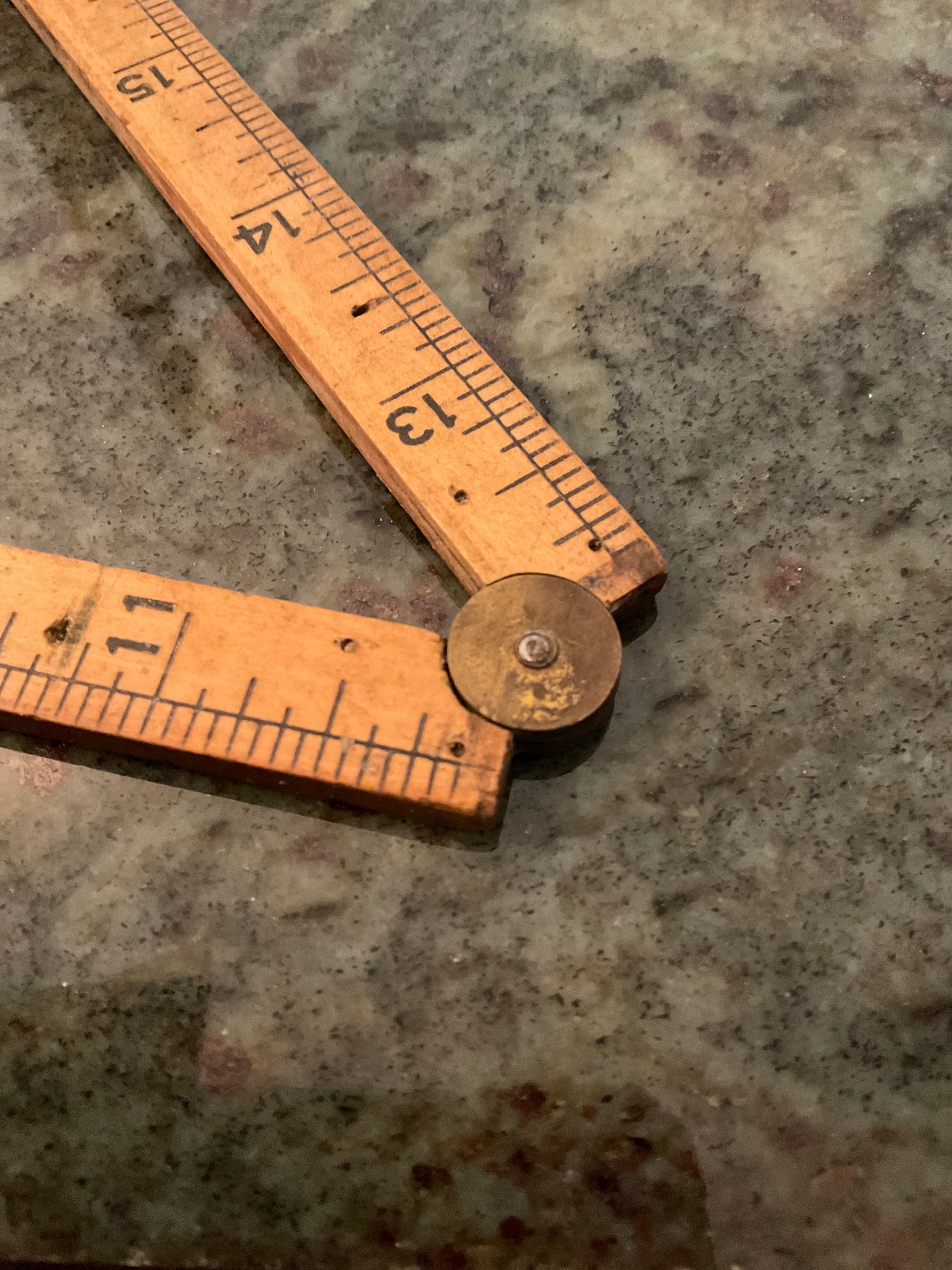 1900’s Stanley Boxwood 24” Folding Ruler