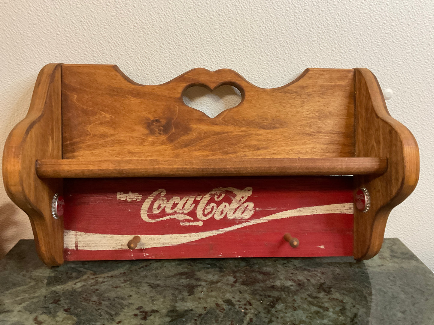 Vintage Coca Cola Shelf