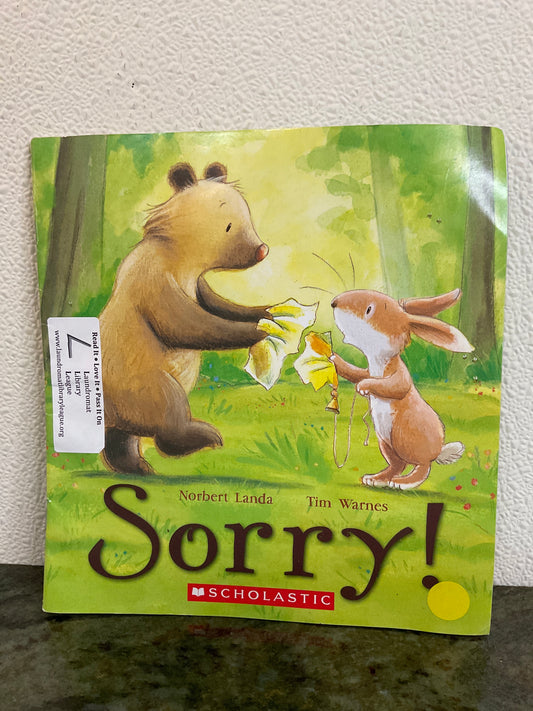 Book Sorry!
