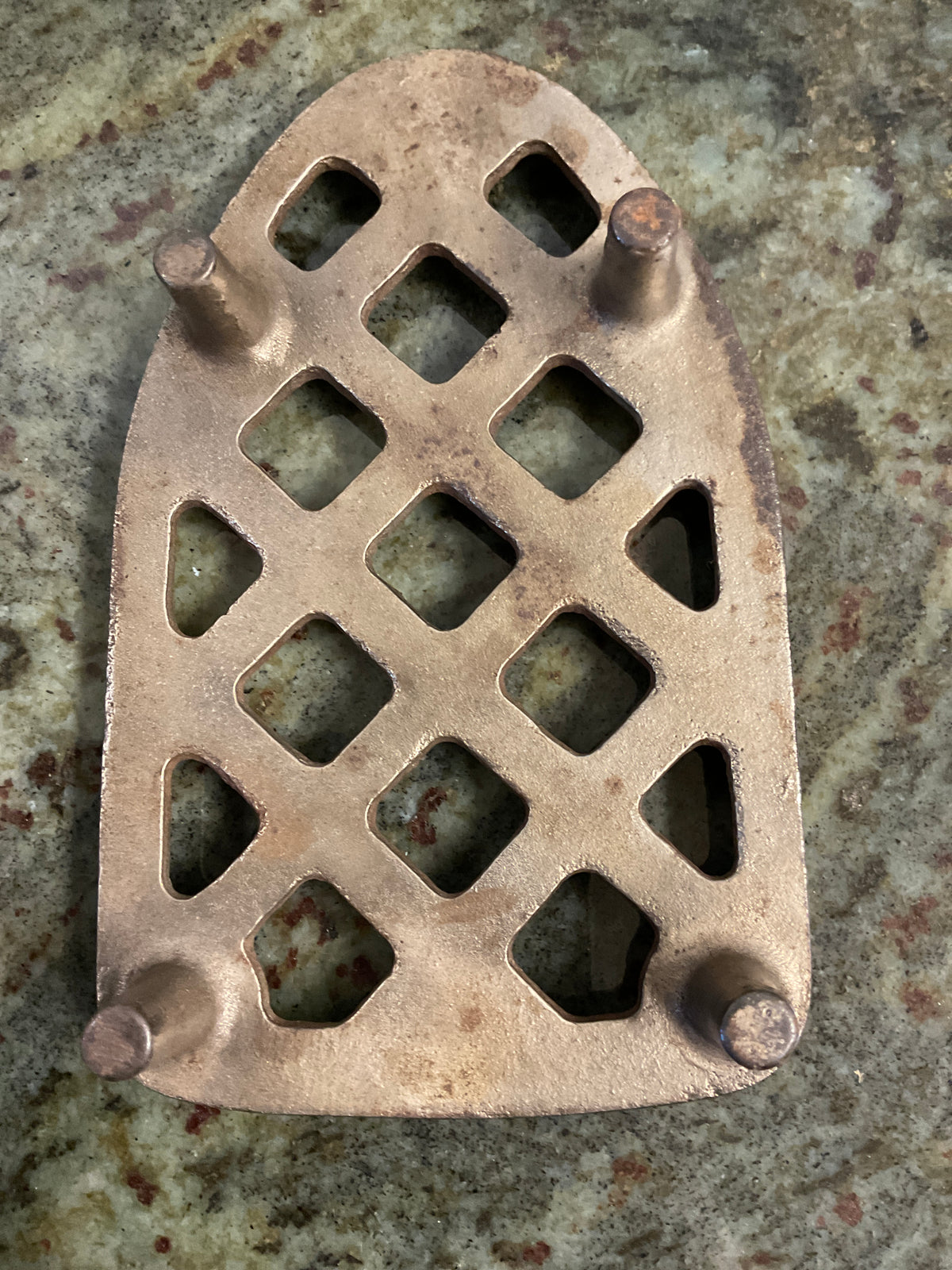 Antique Sad Iron Trivet