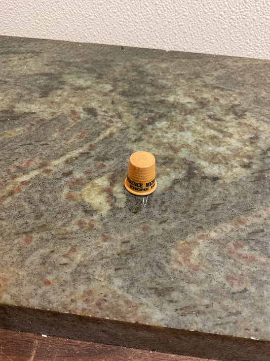 Vintage Independence Memorial Co. Plastic Thimble