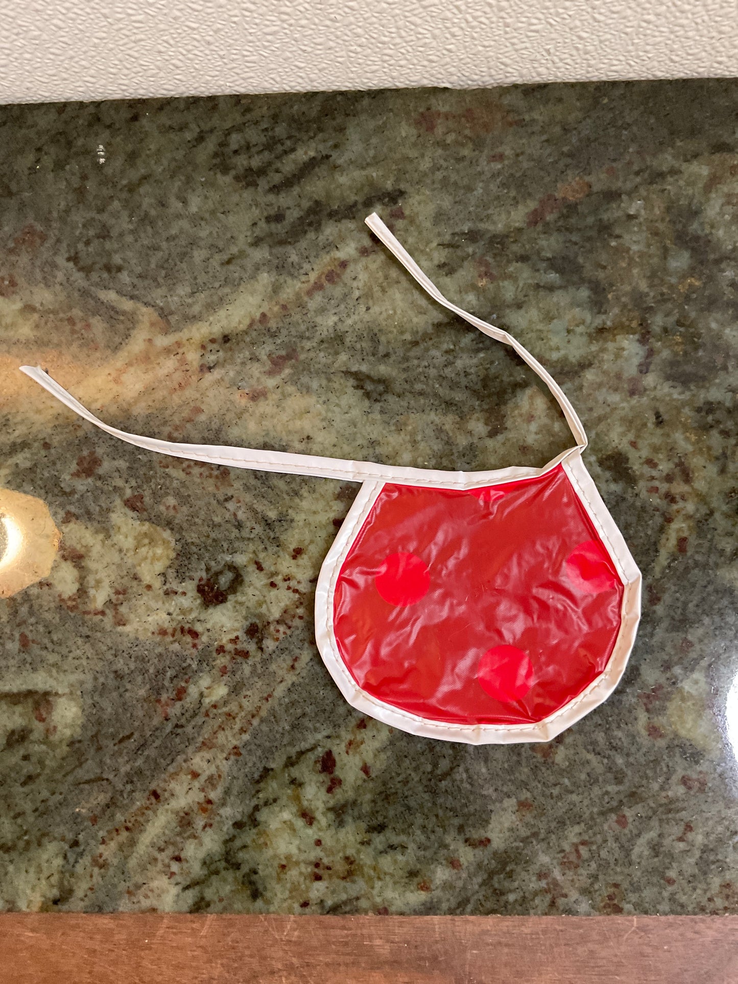 Doll plastic Bib