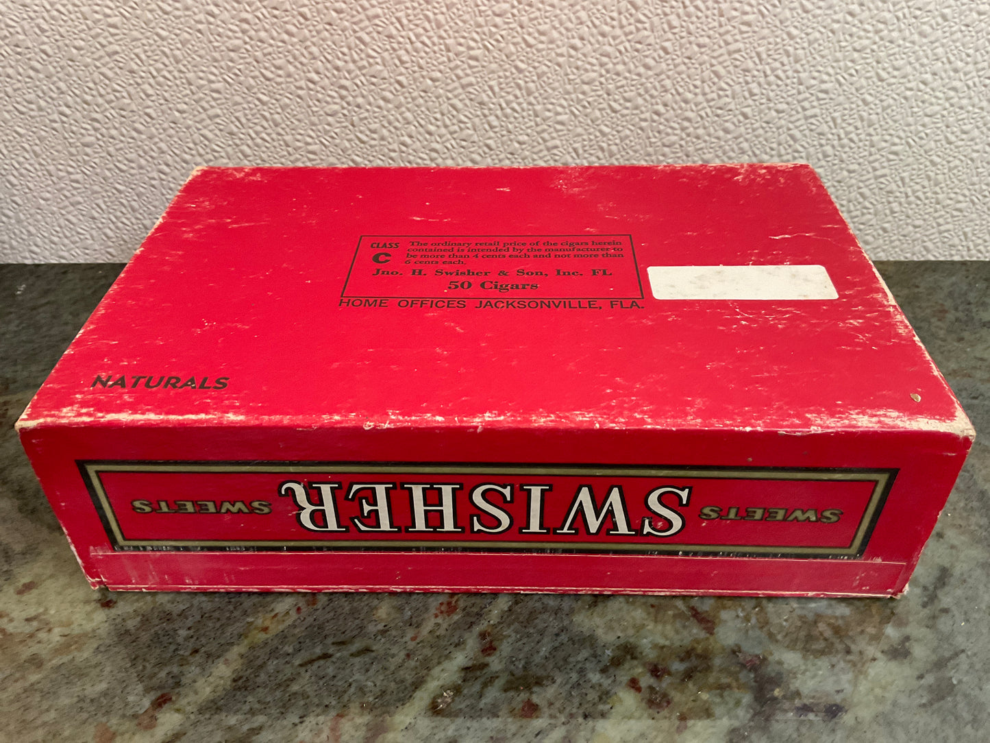Swisher Sweets Cigar Box