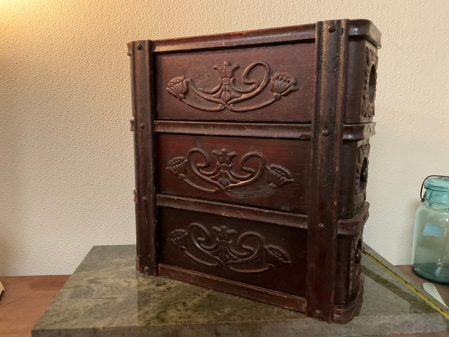 Vintage Sewing Machine Drawers