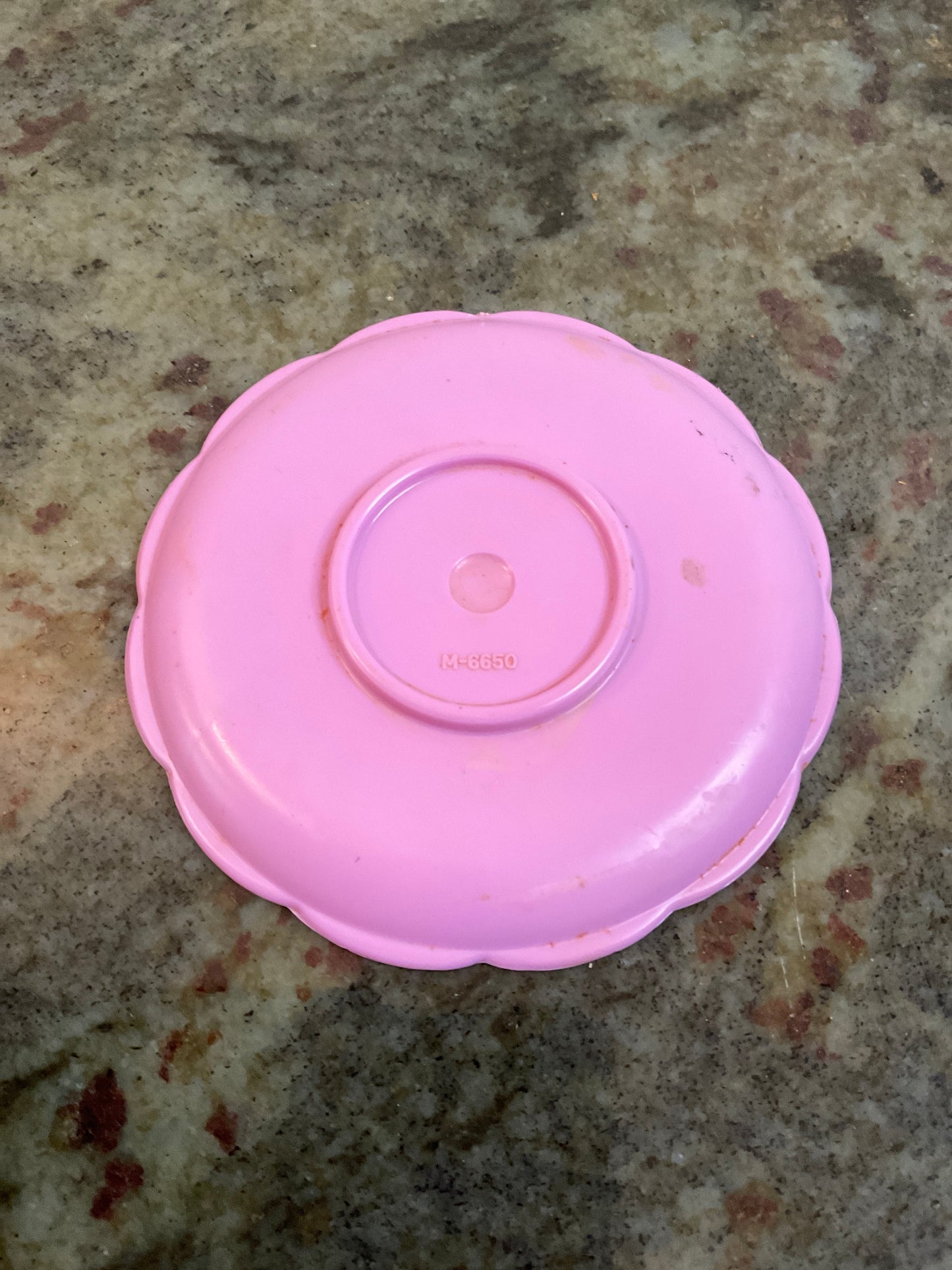Vtg Playskool Magic Tea Party Purple Saucer