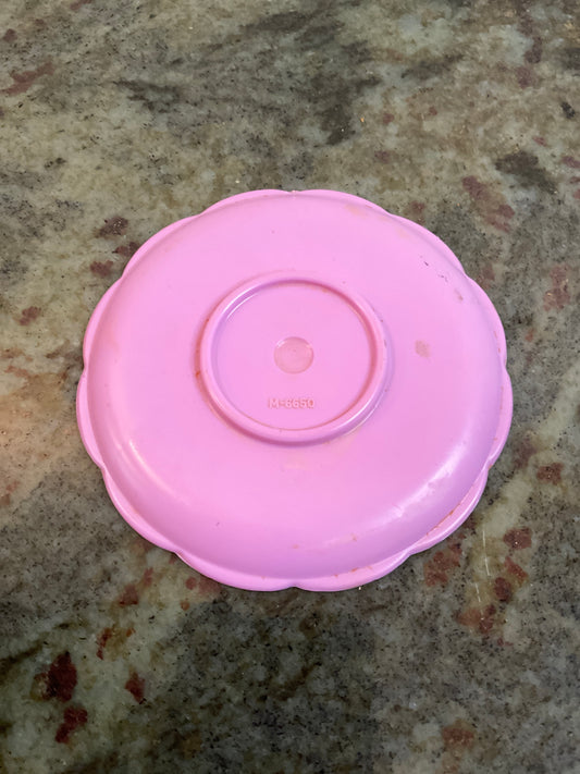 Vtg Playskool Magic Tea Party Purple Saucer