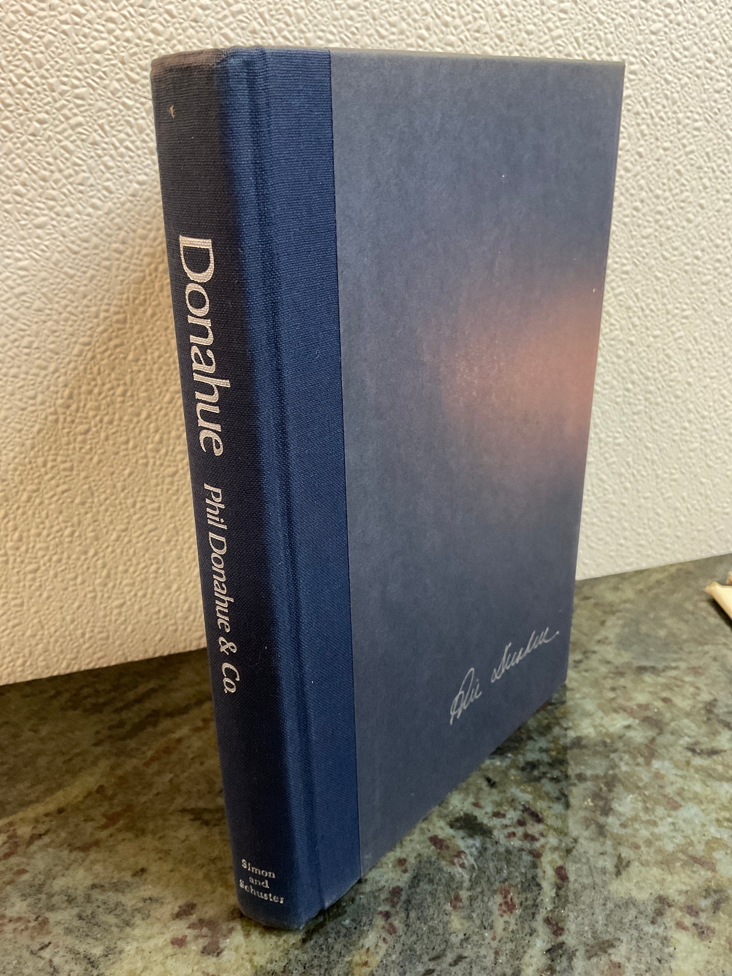 Book ‘Donahue My Own Story’. 1979