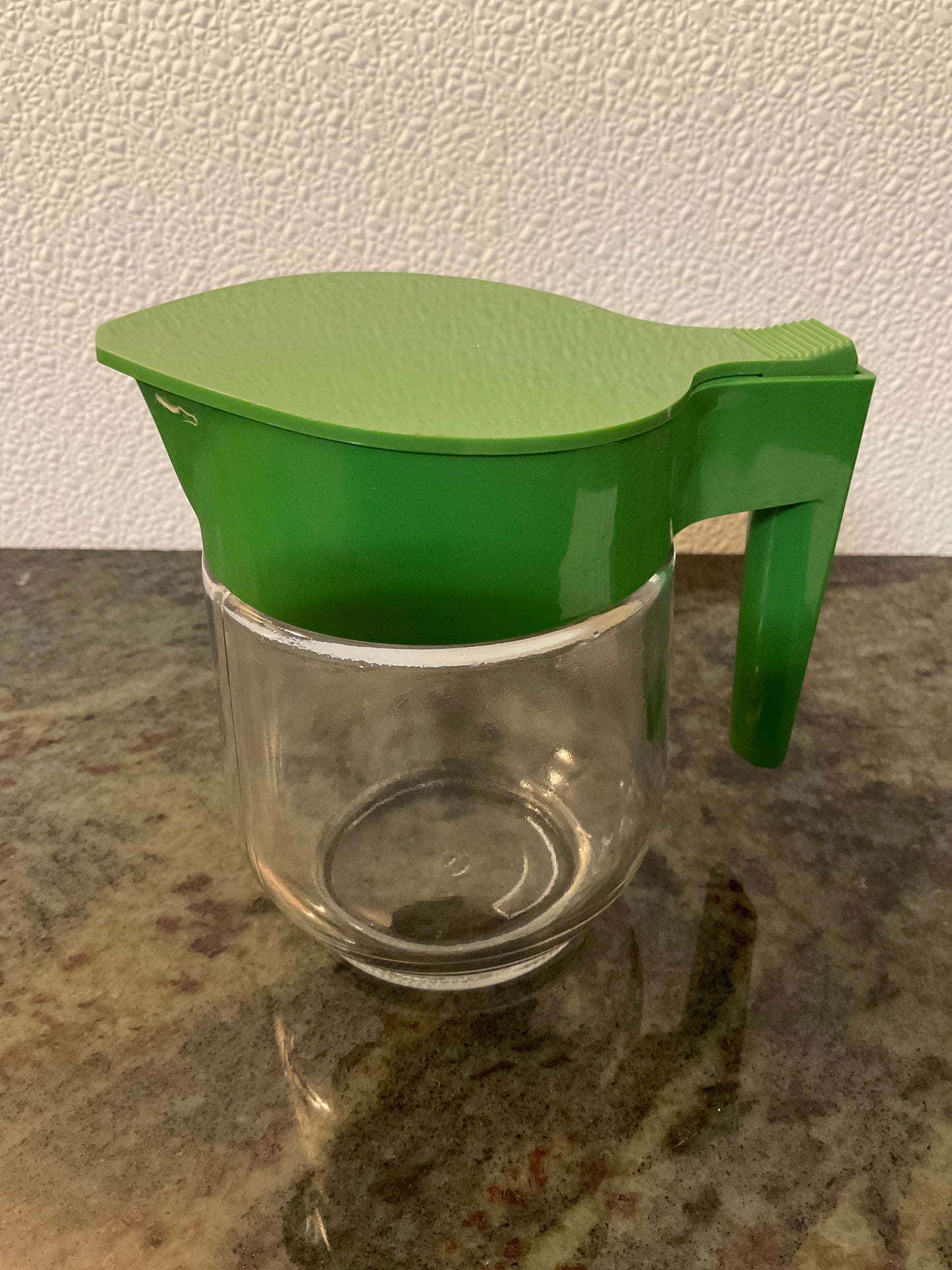 Vintage Gemco Glass Syrup Dispenser