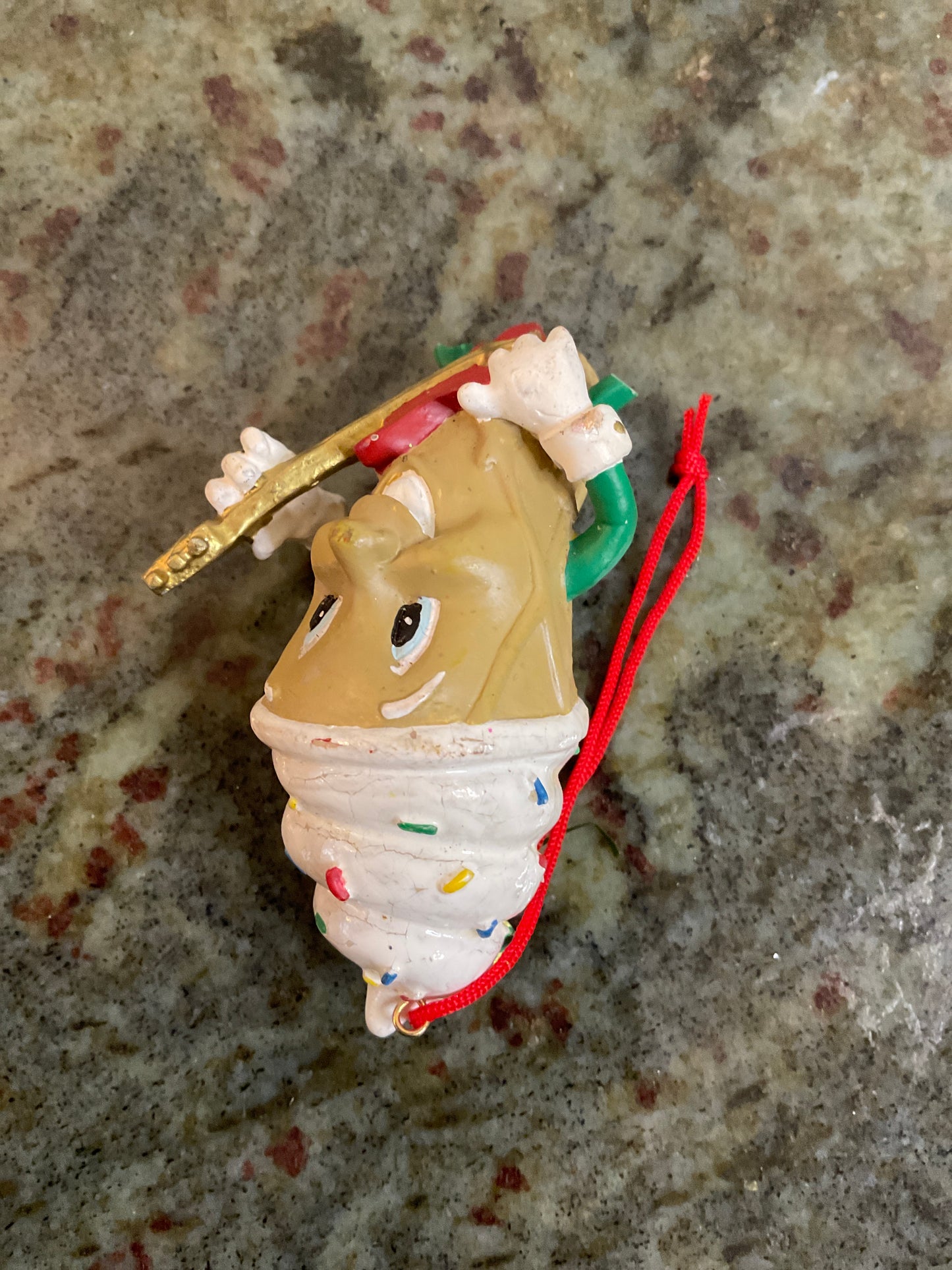Ice Cream Cone Ornament