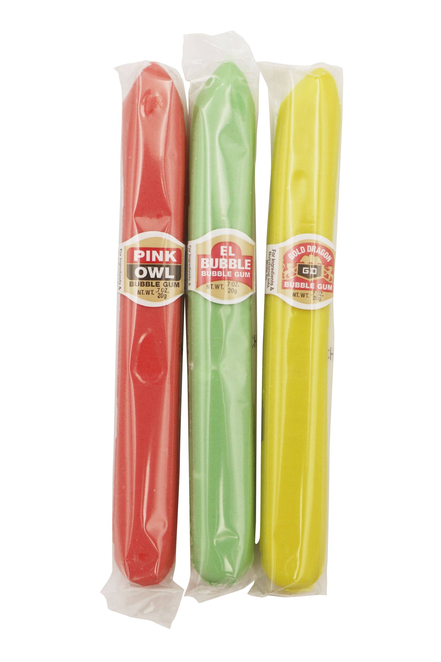 El Bubble Assorted Bubble Gum Cigar, 36ct