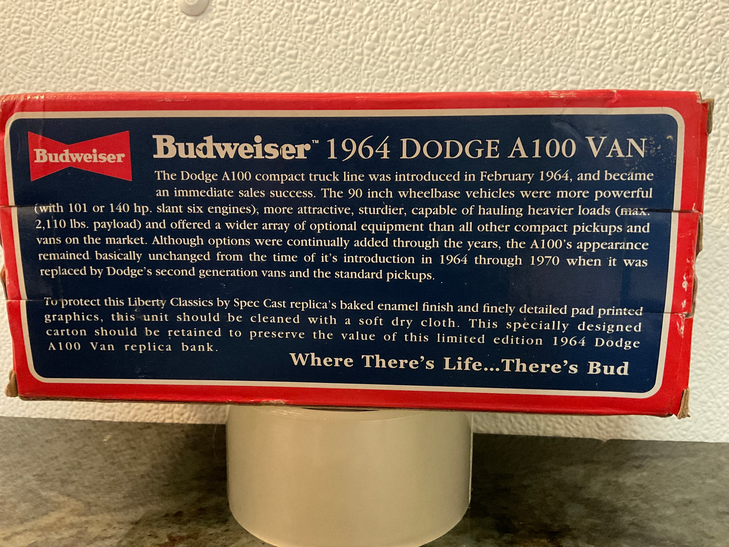 Budweiser 1964 Dodge A100 Van Bank