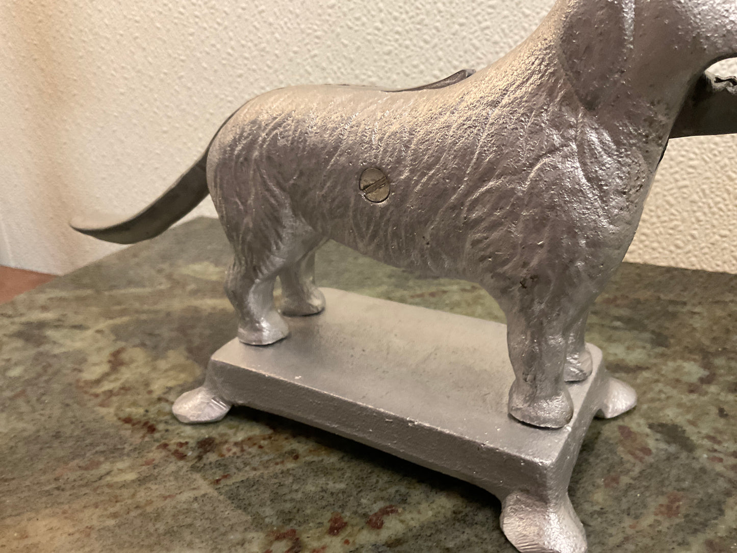 Cast Iron Dog Nutcracker