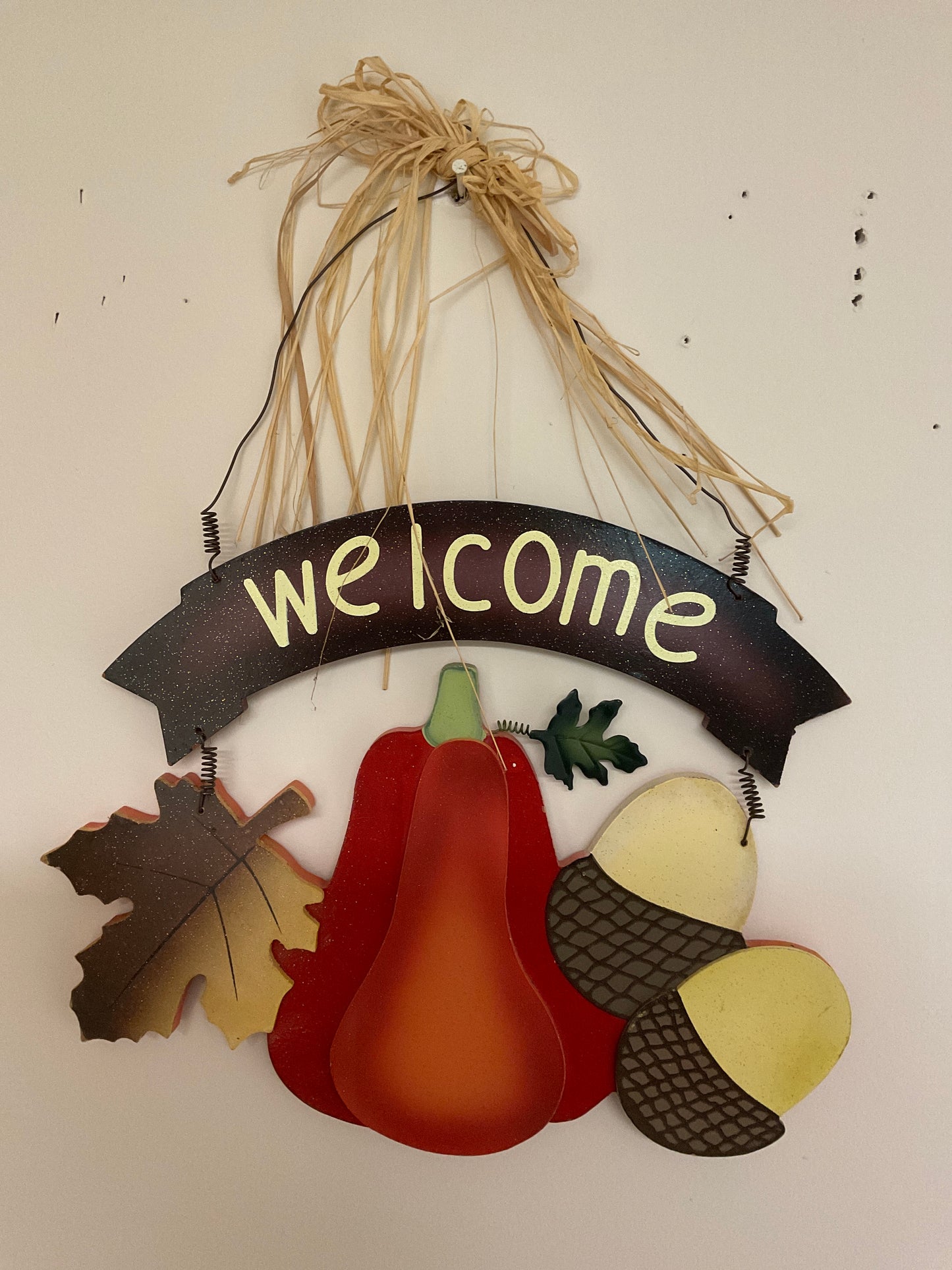 Fall Welcome Sign