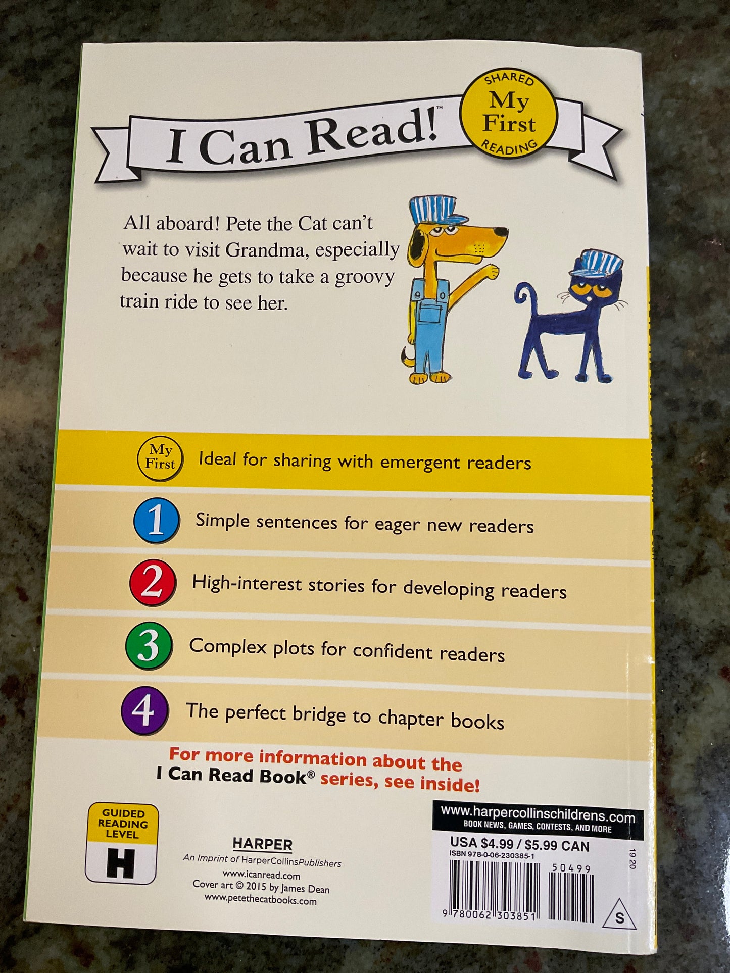 Book Pete the Cat’s Train Trip