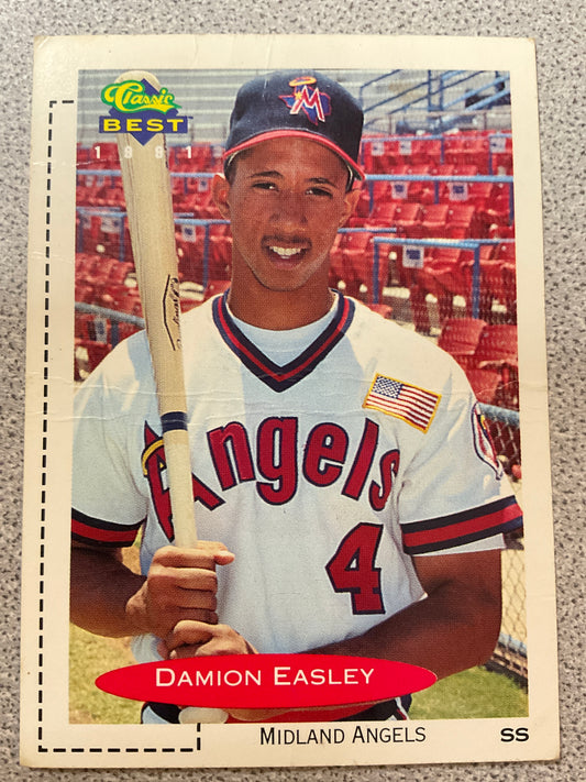 Baseball Card Damion Easley