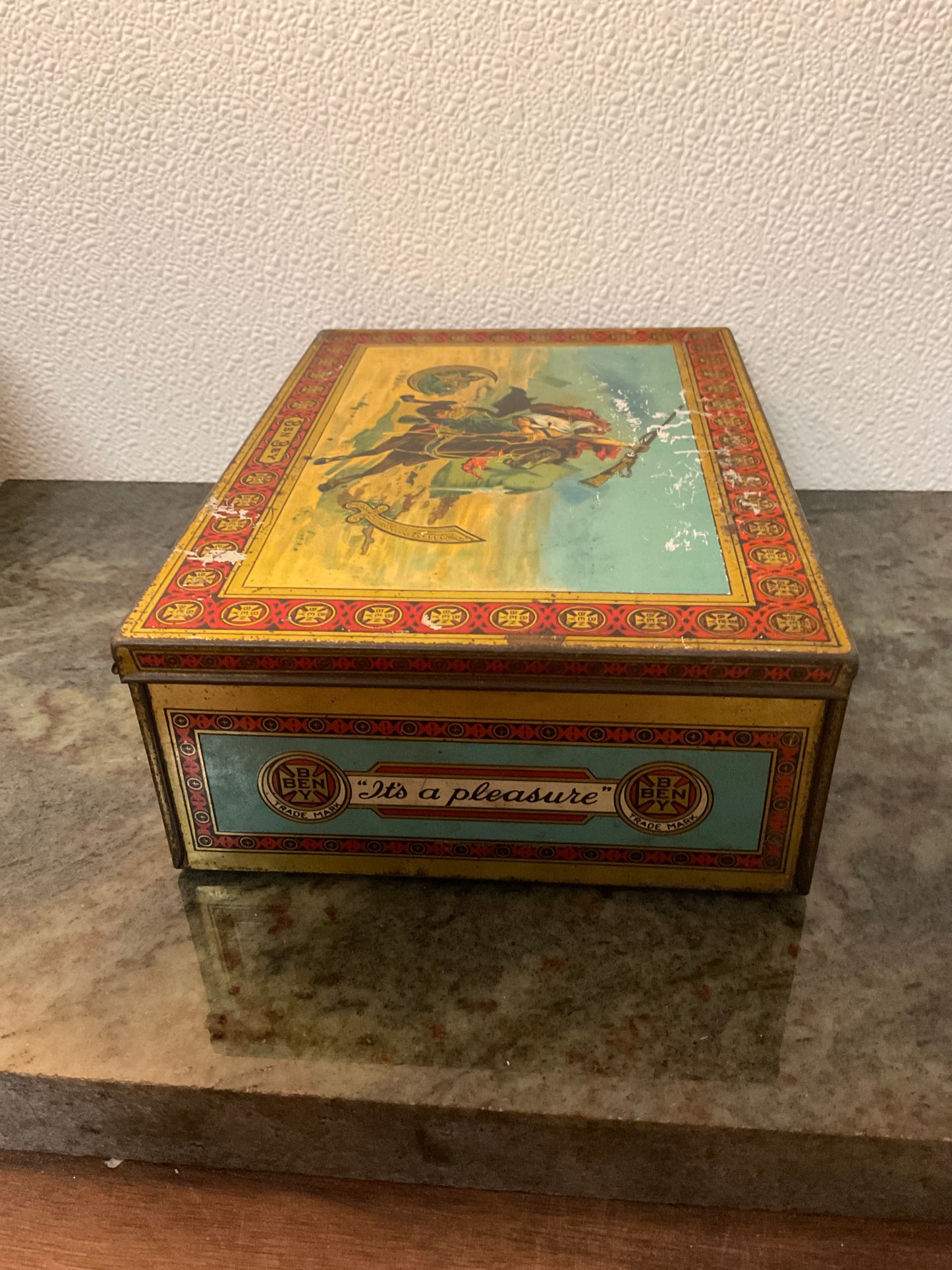 Ben Bey Cigarette/Tobacco Tin