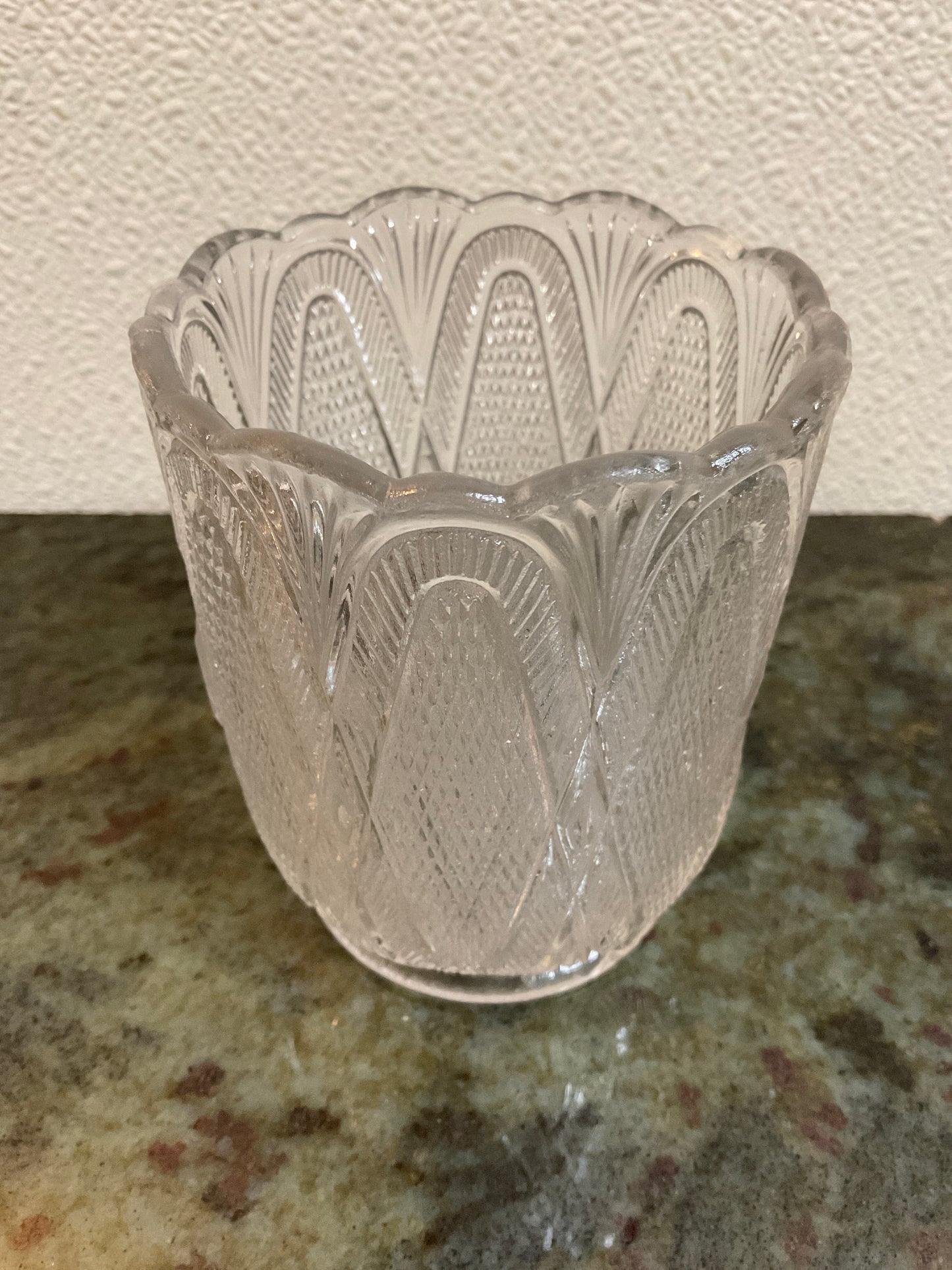 Antique Glass Compote/Spooner