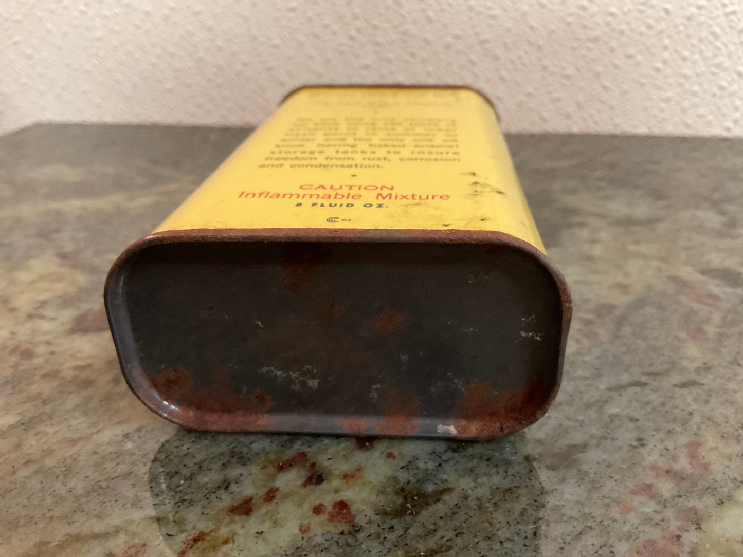 Vtg Red Devil’s Lighter Fluid Tin