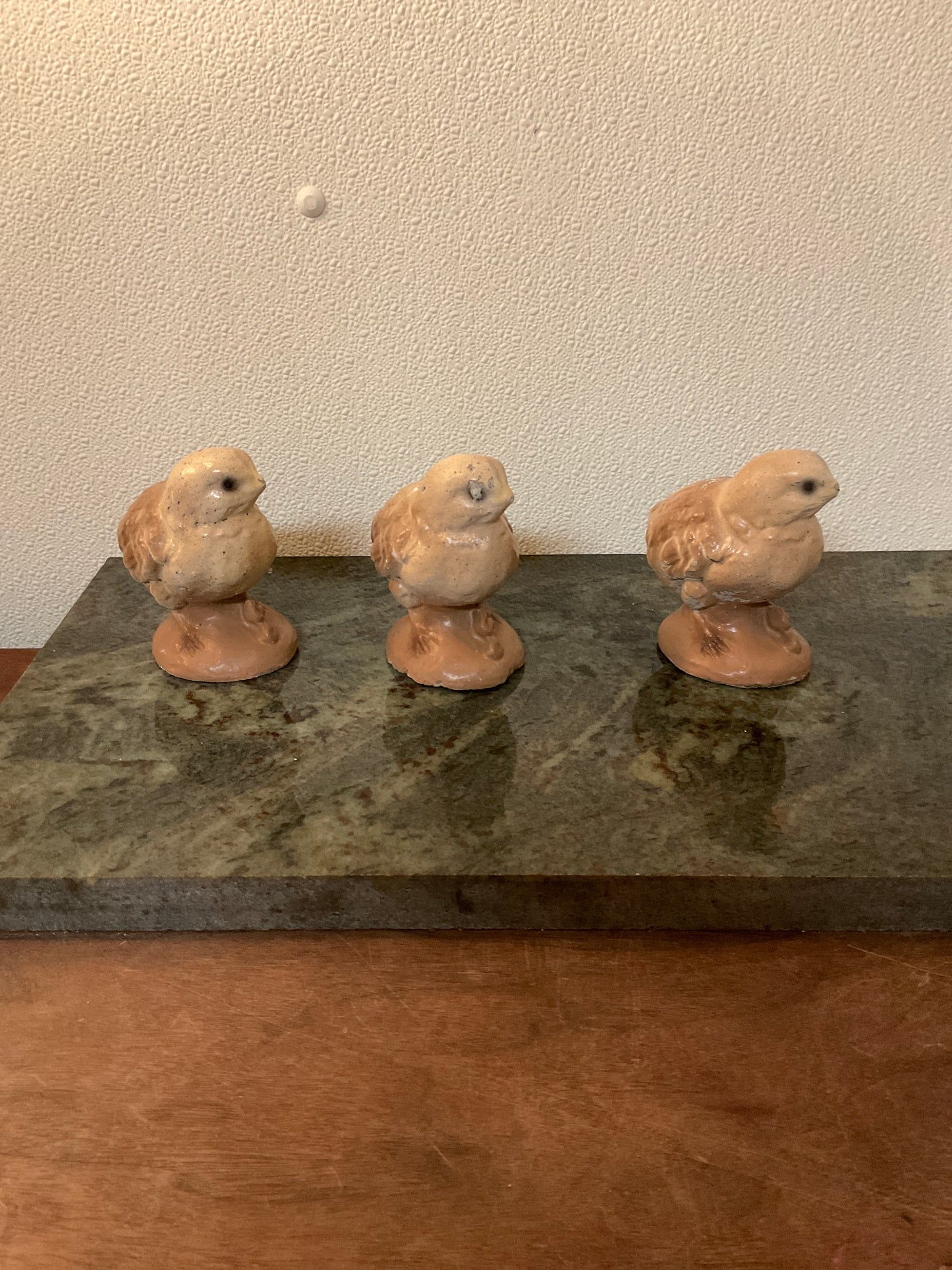 Concrete Baby Chicks Hand Painted