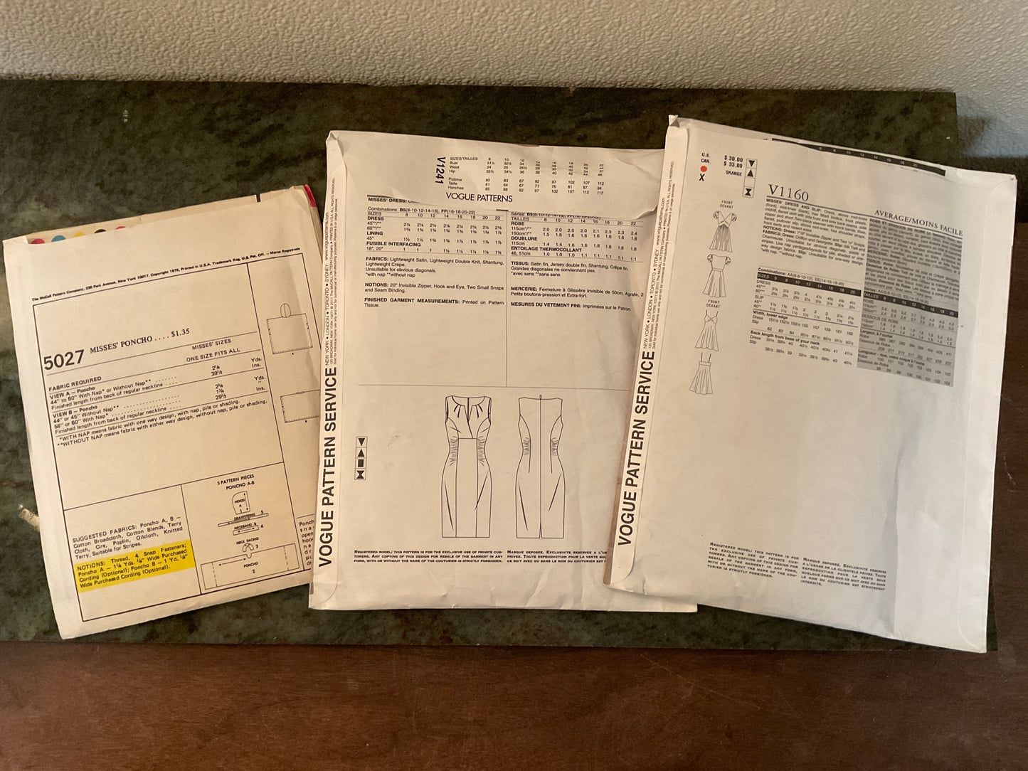 Bundle of 3 Sewing Patterns