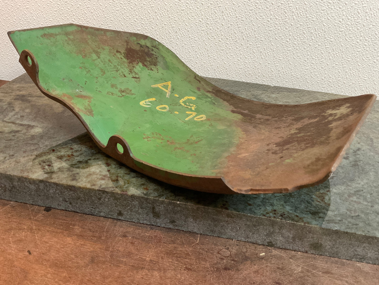 Vintage John Deere Tractor Belt Pulley Guard