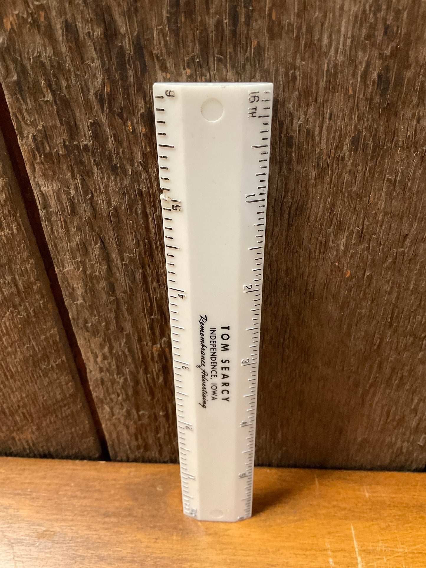 Tom Searcy Advertising 6” Ruler Independence Iowa
