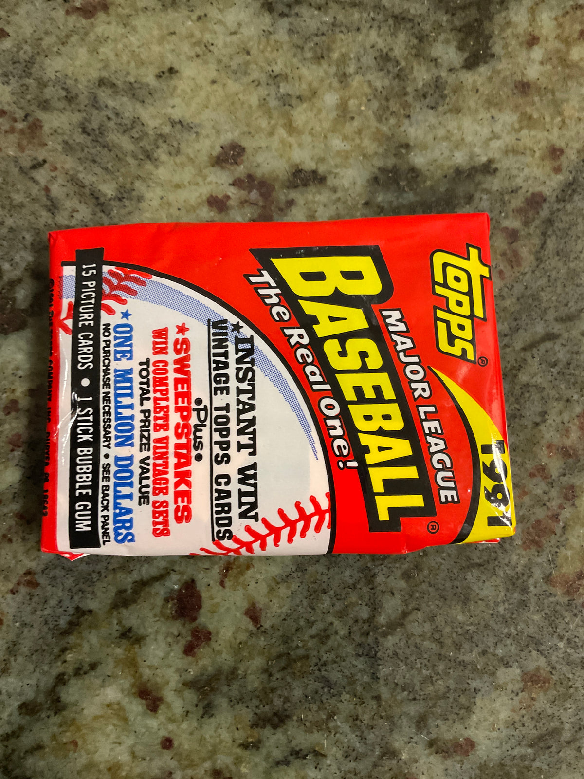 1991 Topps Major League Baseball Cards