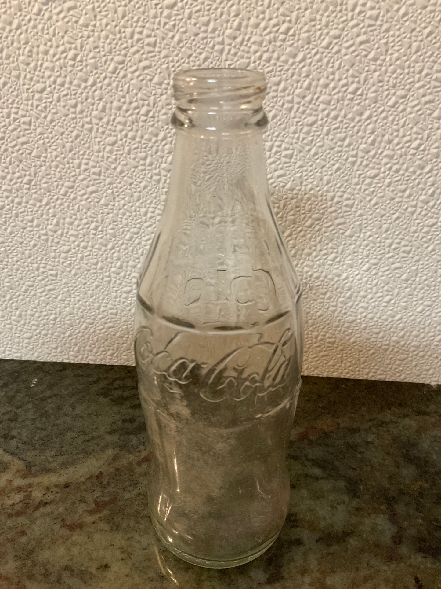 Vintage Embossed Coke Bottle