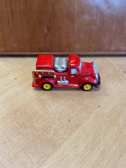 Ceramic Fire Truck