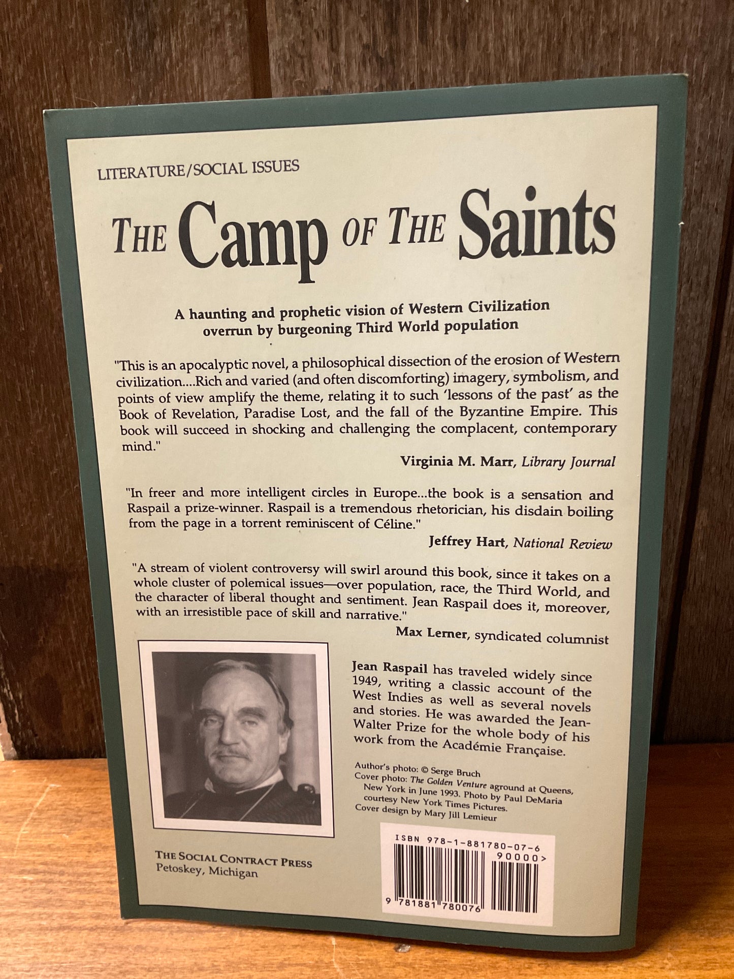 Book The Camp Of The Saints 2015