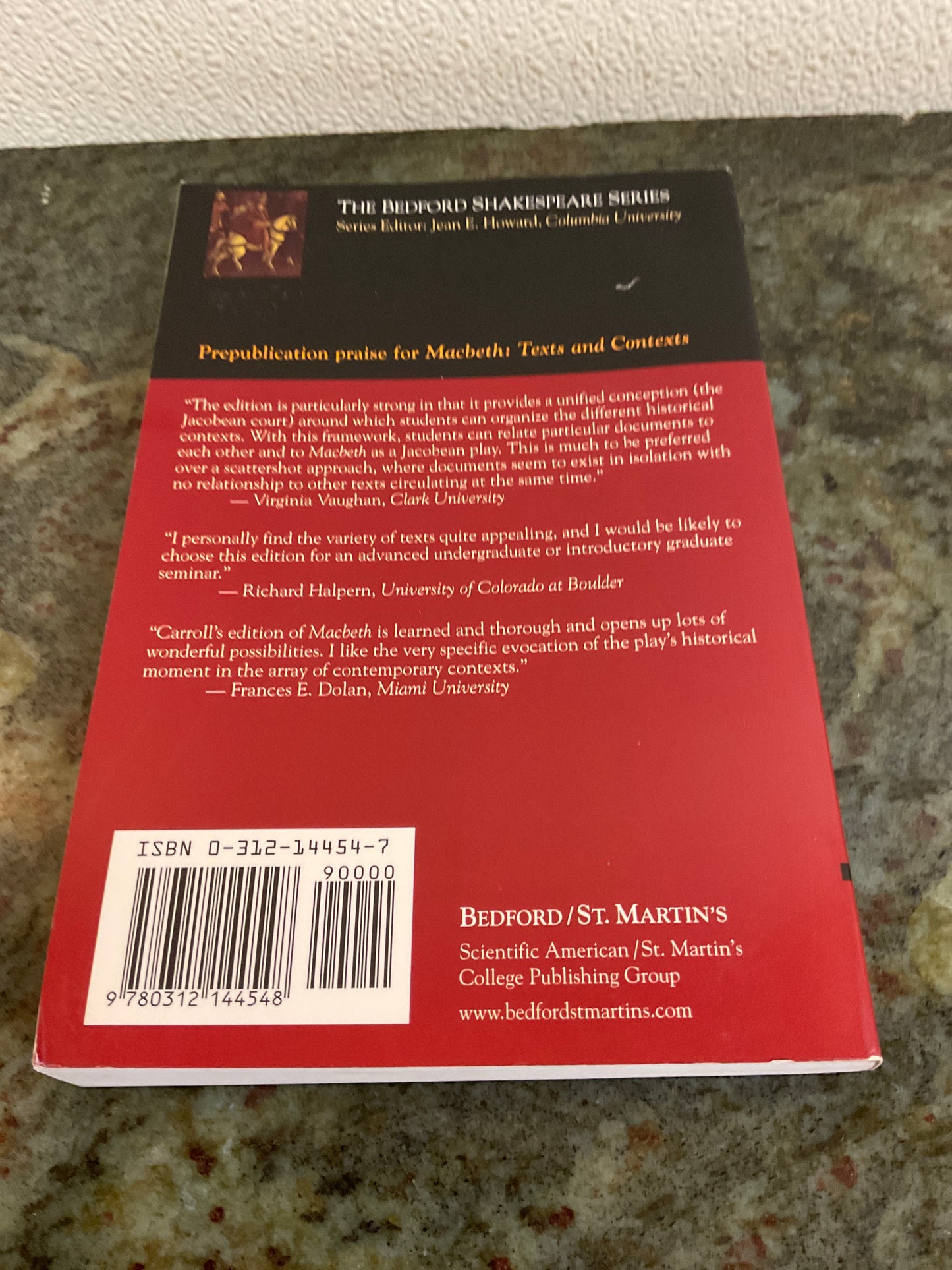 Macbeth Texts and Contexts