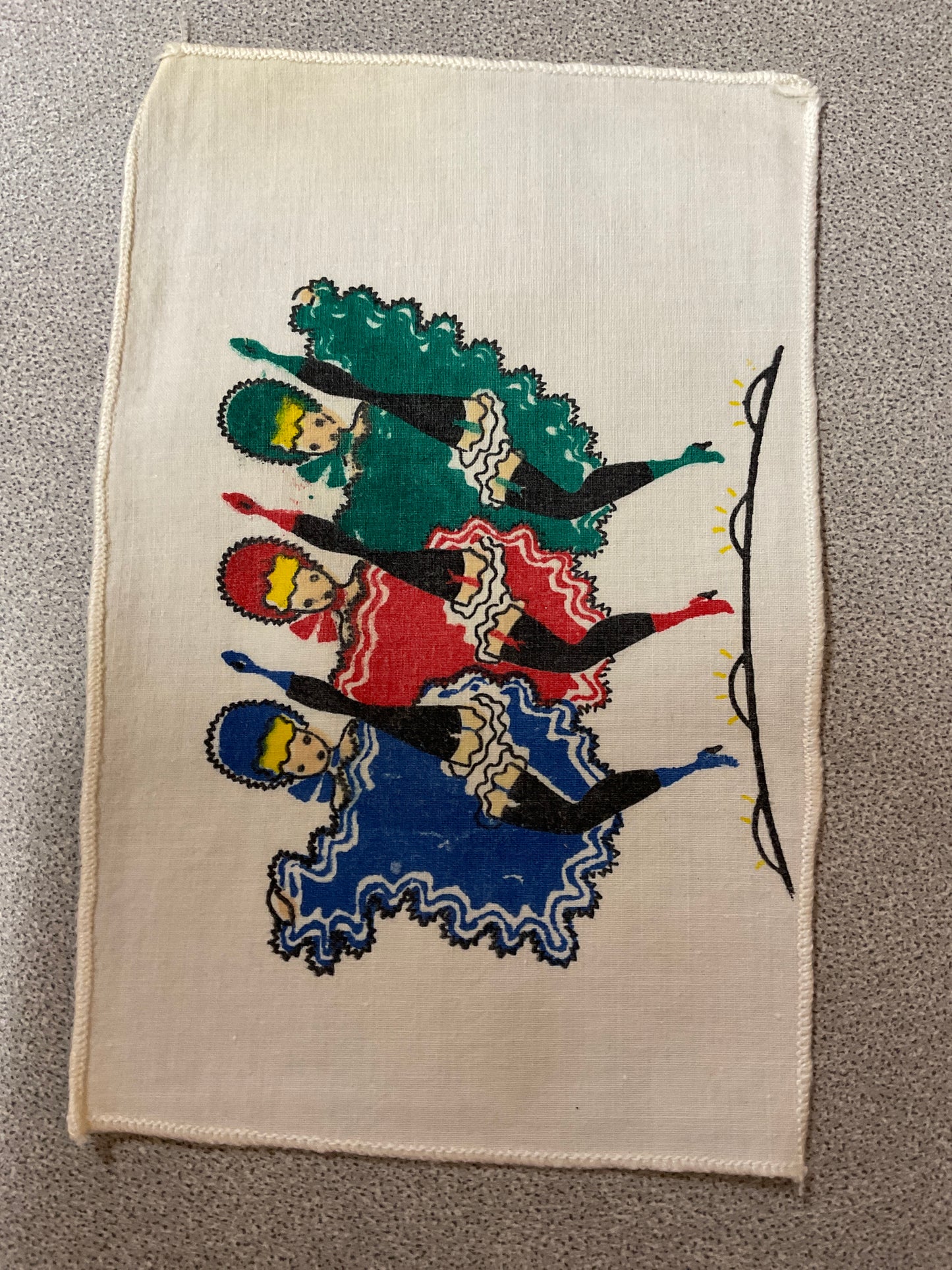 Vintage Lady’s Cocktail Napkin
