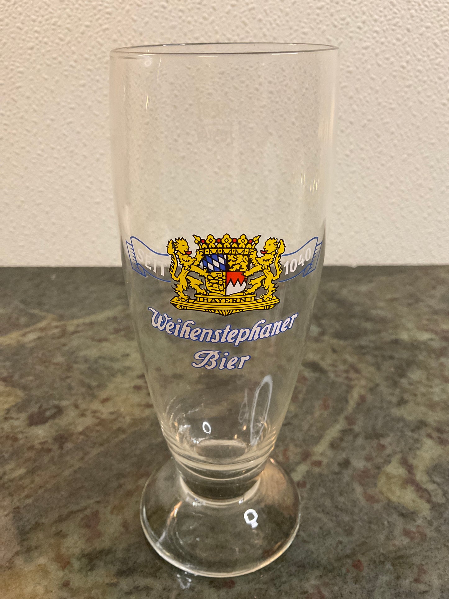 Seit 1040 Weihenstephaner Bier Glass