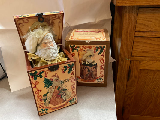 Limited Edition Musical Jack-In-The-Box Living Legends Kris’s Kringle